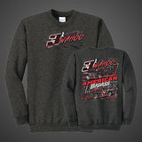 Wahoo Racing Hoodie  Port & Company Crewneck Sweatshirt